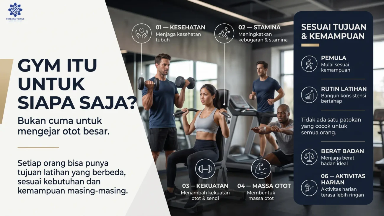 Gym Itu untuk Siapa Saja?
