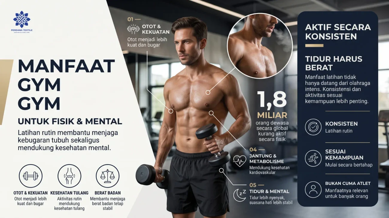 Apa Manfaat Gym bagi Kesehatan Fisik dan Mental?