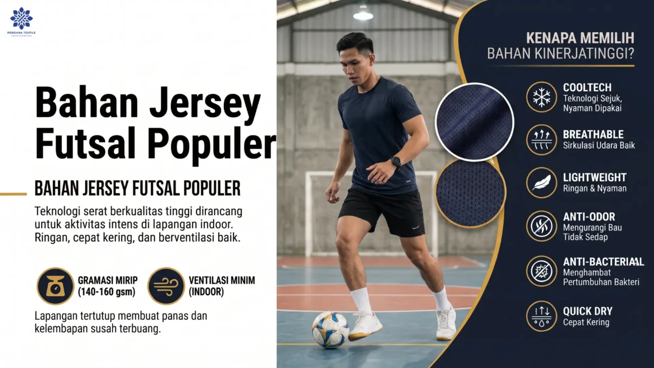 Bahan Jersey Futsal