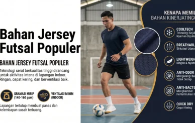 Bahan Jersey Futsal