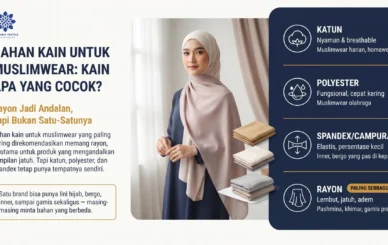 Bahan Kain untuk Muslimwear