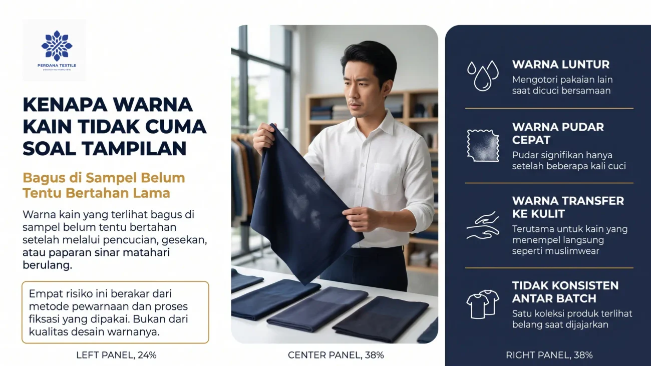Kenapa Warna Kain Tidak Cuma Soal Tampilan