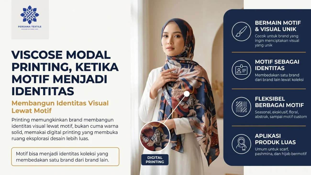 Viscose Modal Printing, Ketika Motif Menjadi Identitas