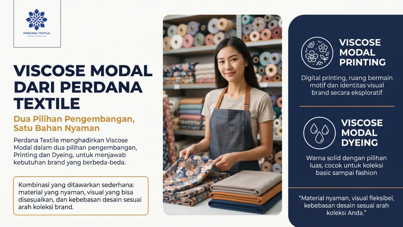 Viscose Modal dari Perdana Textile