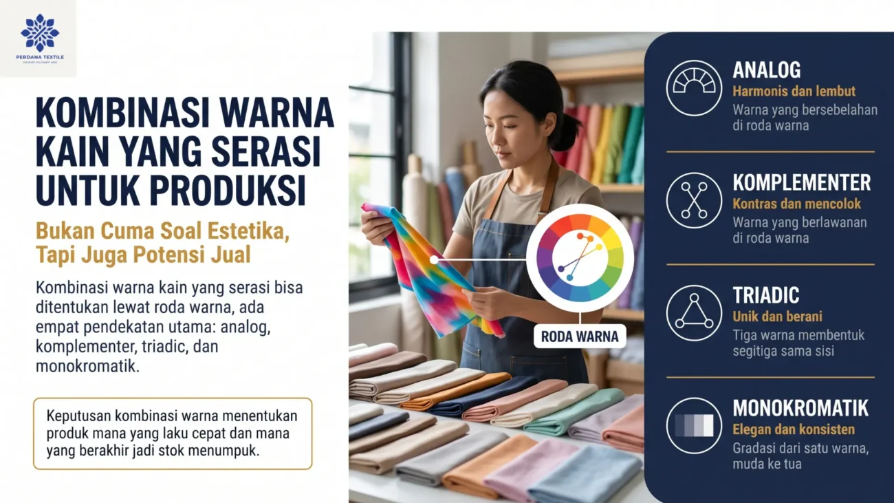 Kombinasi Warna Kain