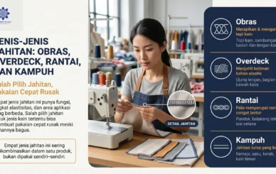 Jenis-Jenis Jahitan