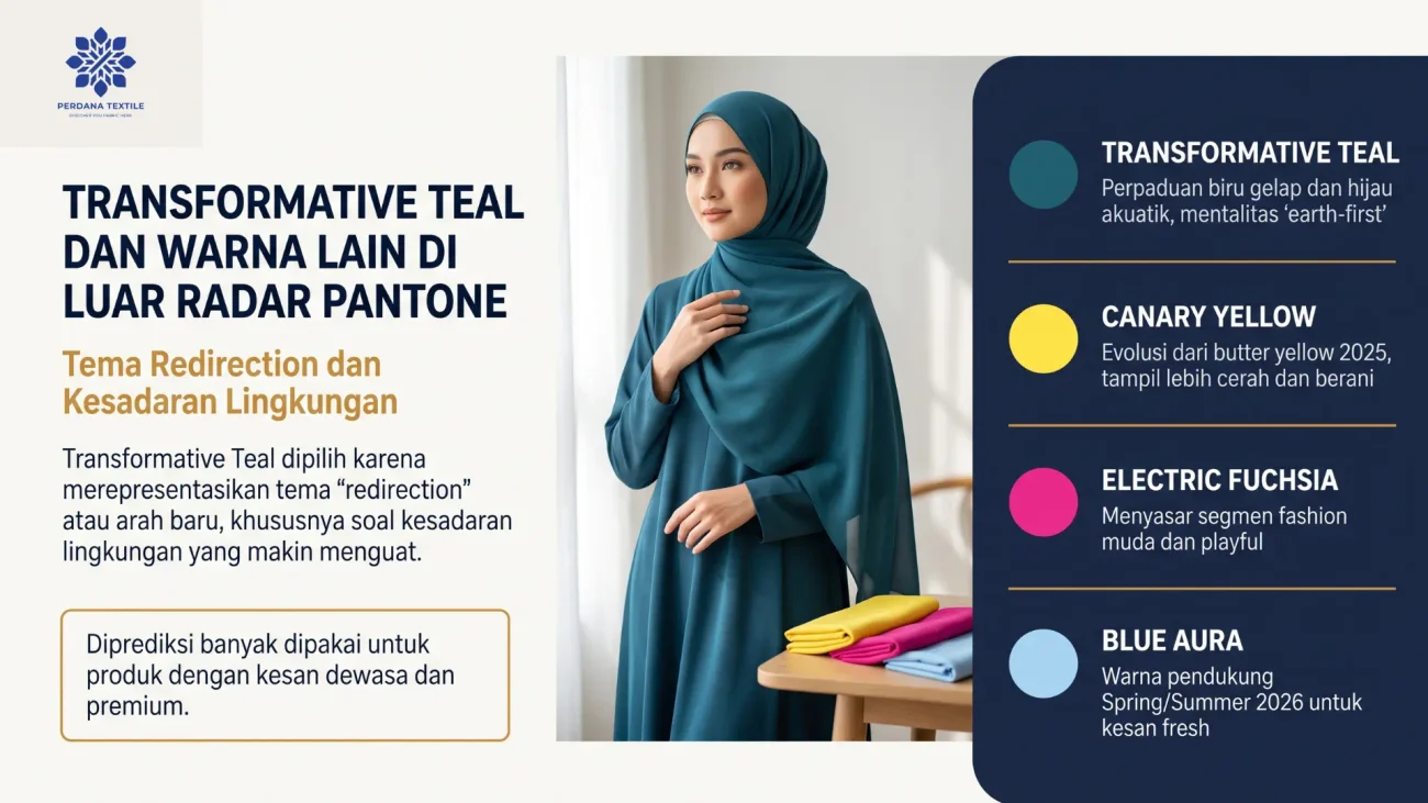 Transformative Teal dan Warna Lain di Luar Radar Pantone