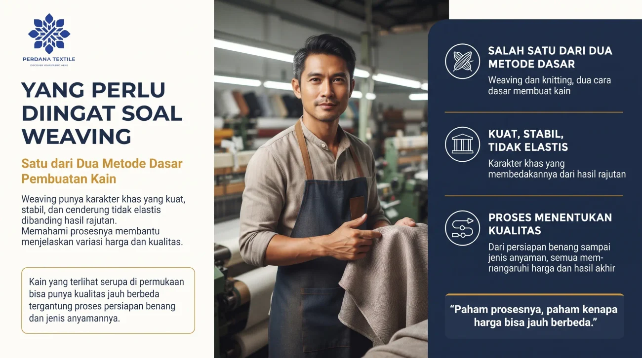 Yang Perlu Diingat Soal Weaving