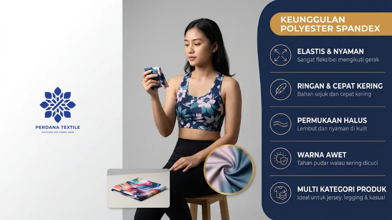 Apa Itu Kain Polyester Spandex?