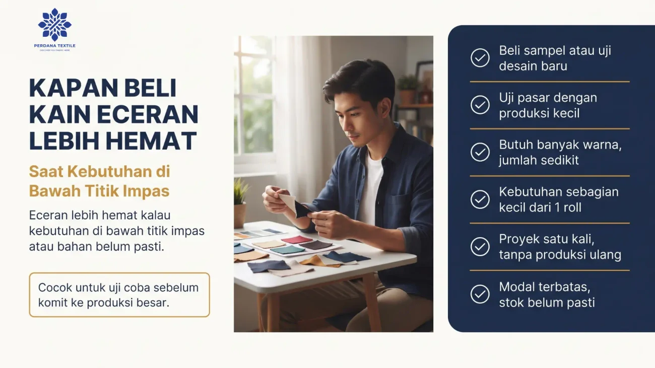 Kapan Beli Kain Eceran Lebih Hemat