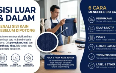 Cara Membedakan Kain Bagian Luar dan Dalam
