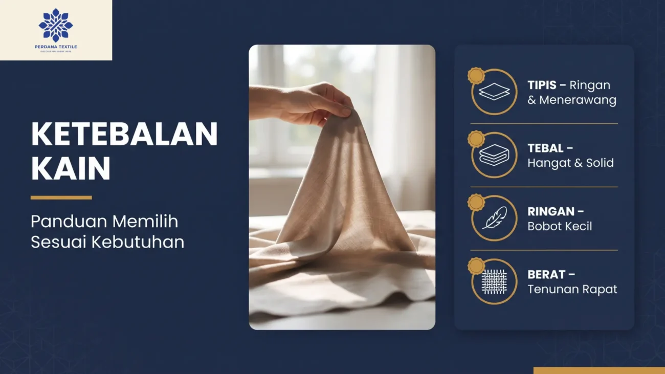 Macam-Macam Ketebalan Kain