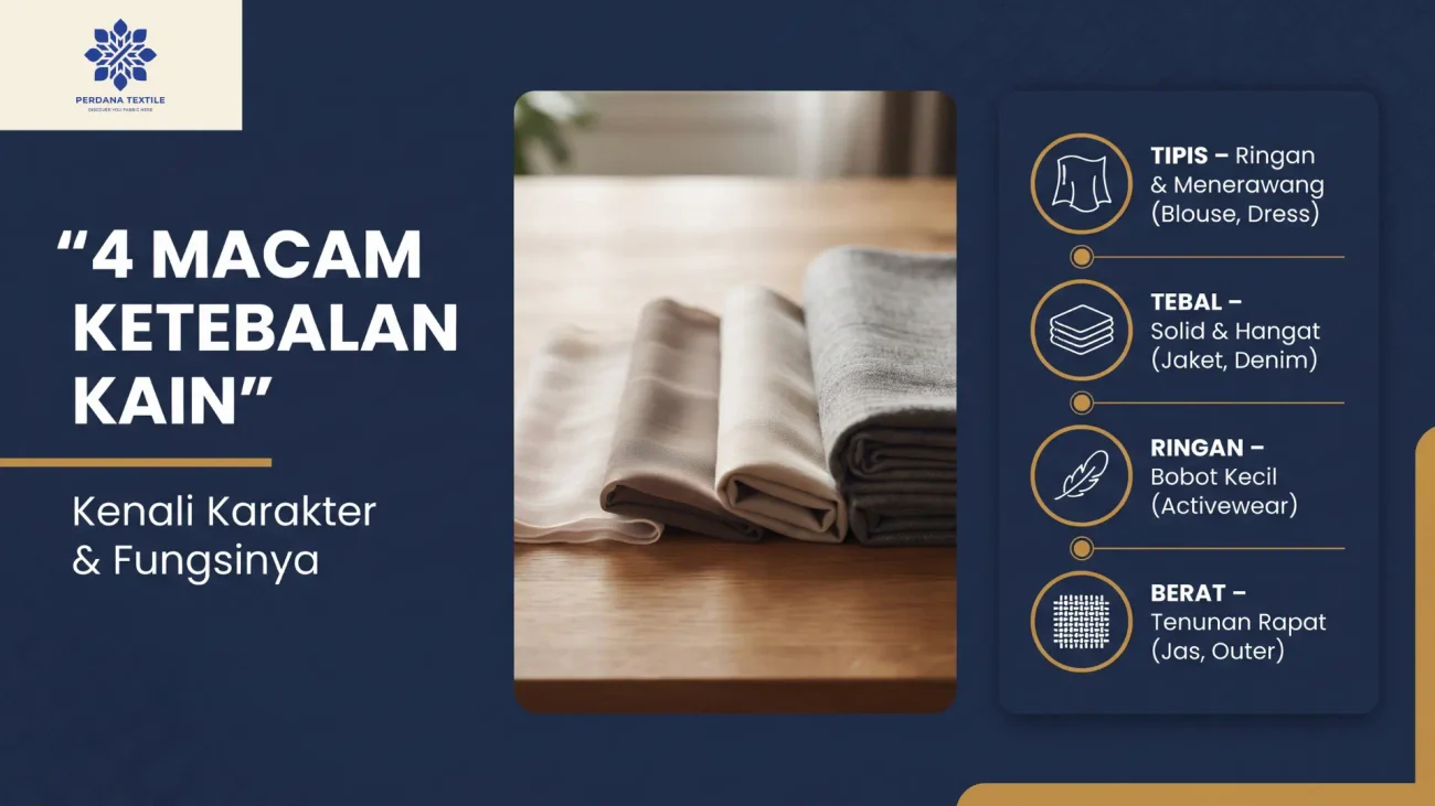 Macam-Macam Ketebalan Kain