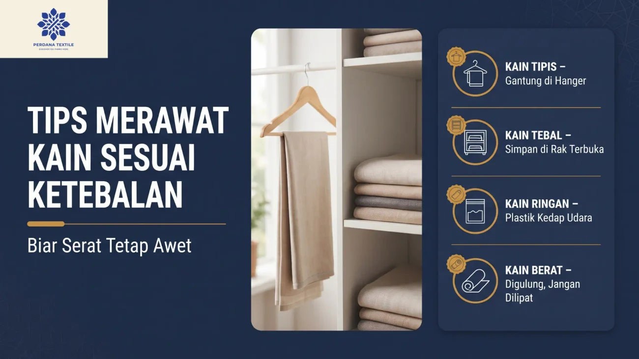 Tips Merawat Kain Untuk Setiap Ketebalannya